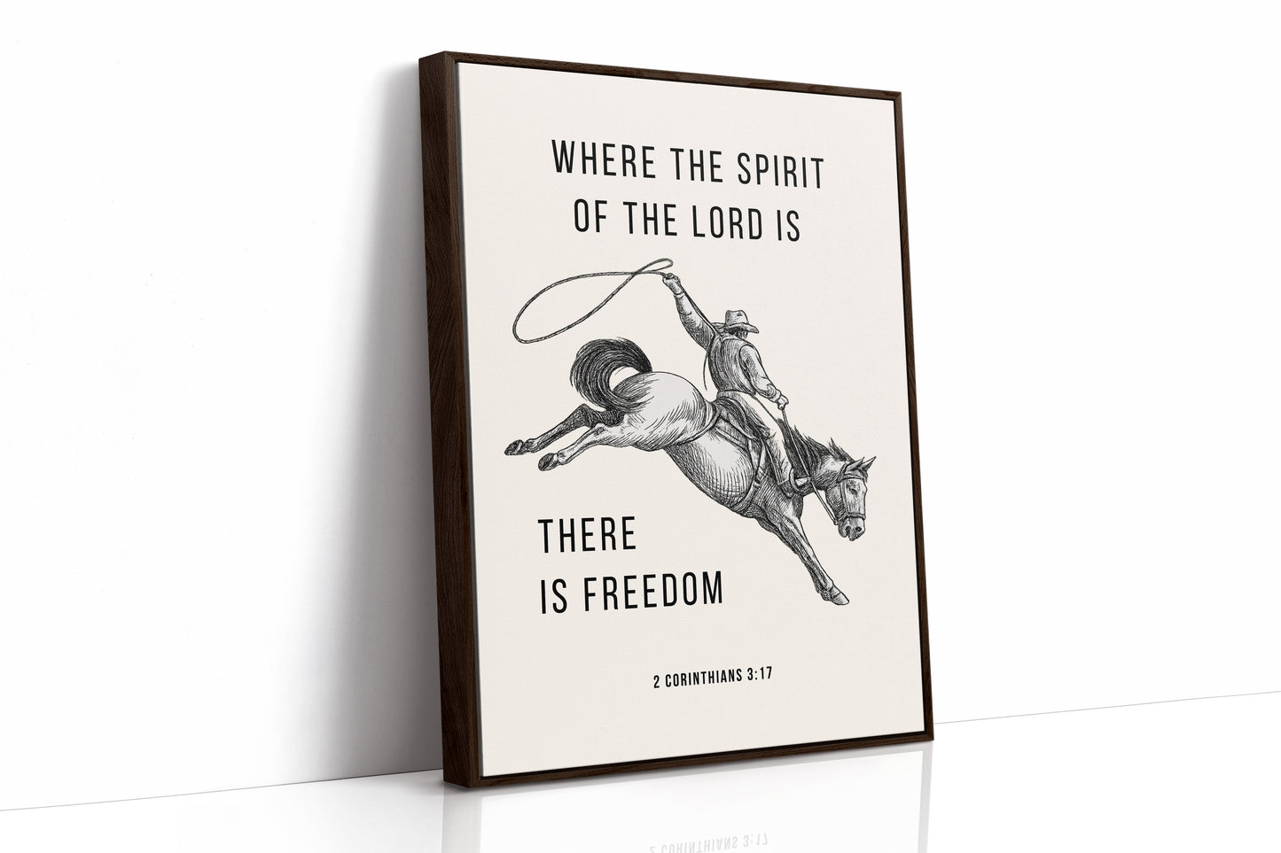 Faith Rides The Wild Frontier