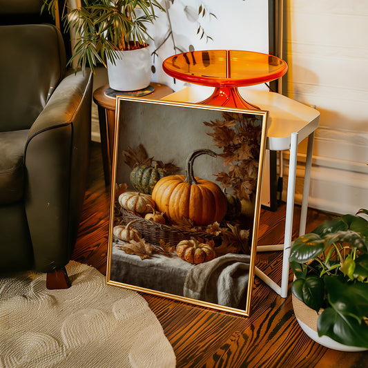 Harvest's Embrace in Autumn's Glow
