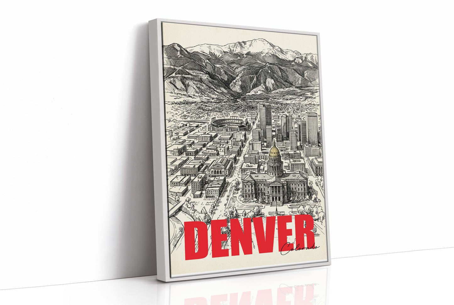 Denver, Gold Dome Below