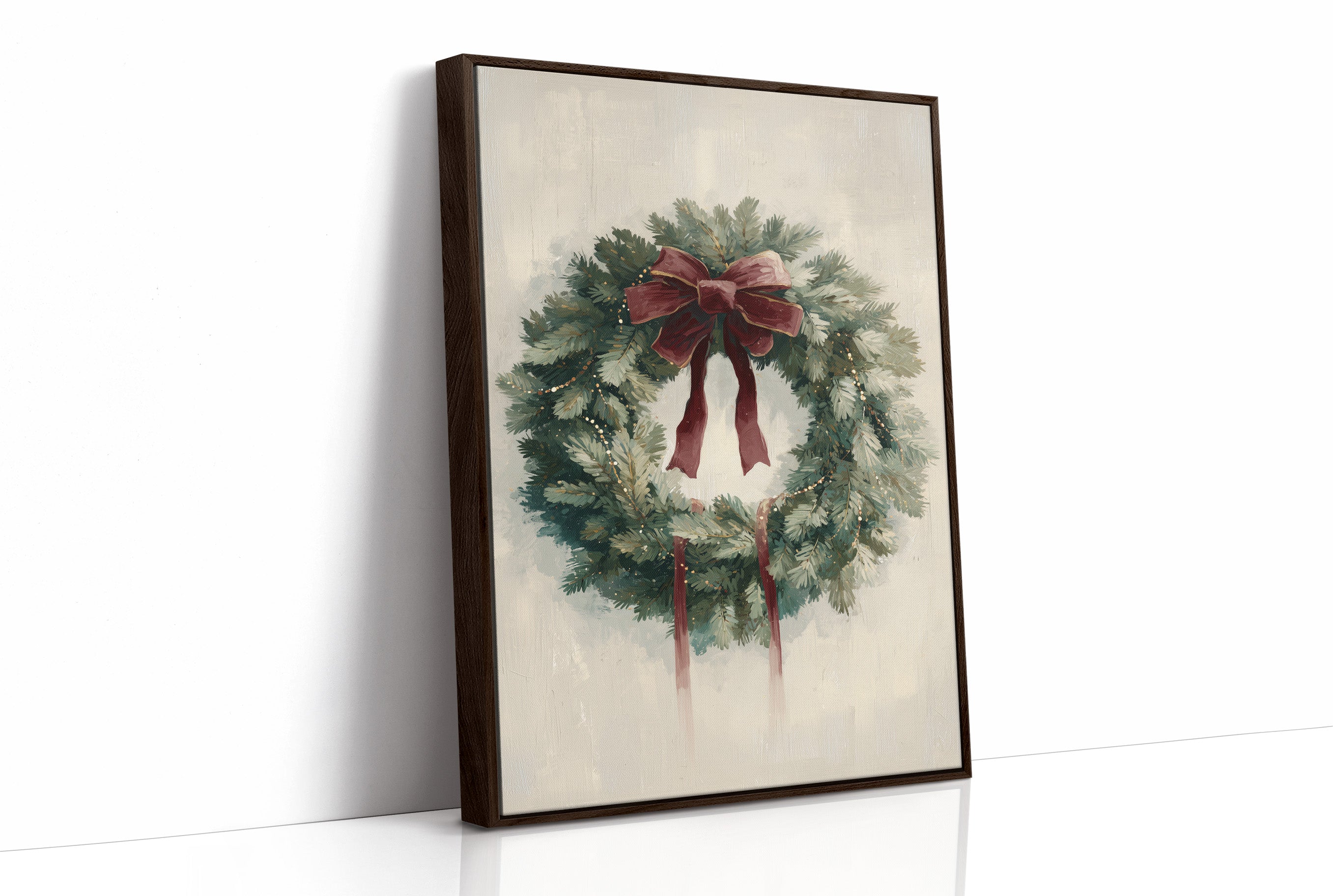 Evergreen Elegance: The Season Held Gently