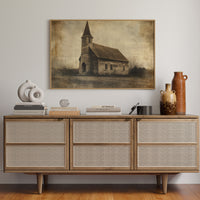 Weathered Faith Stands Against Time