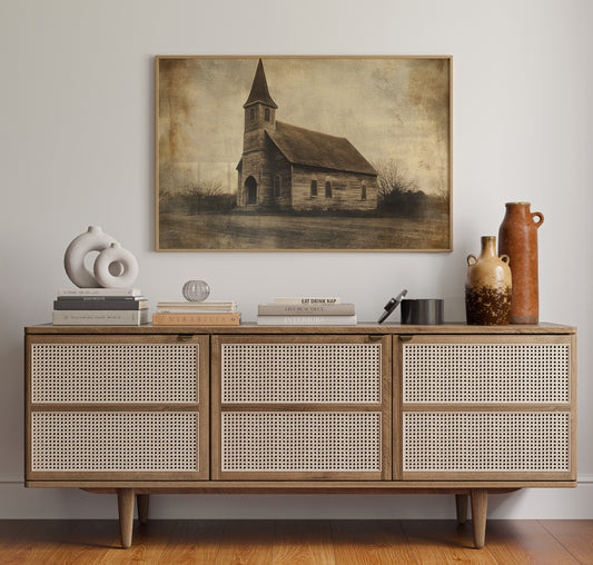 Weathered Faith Stands Against Time