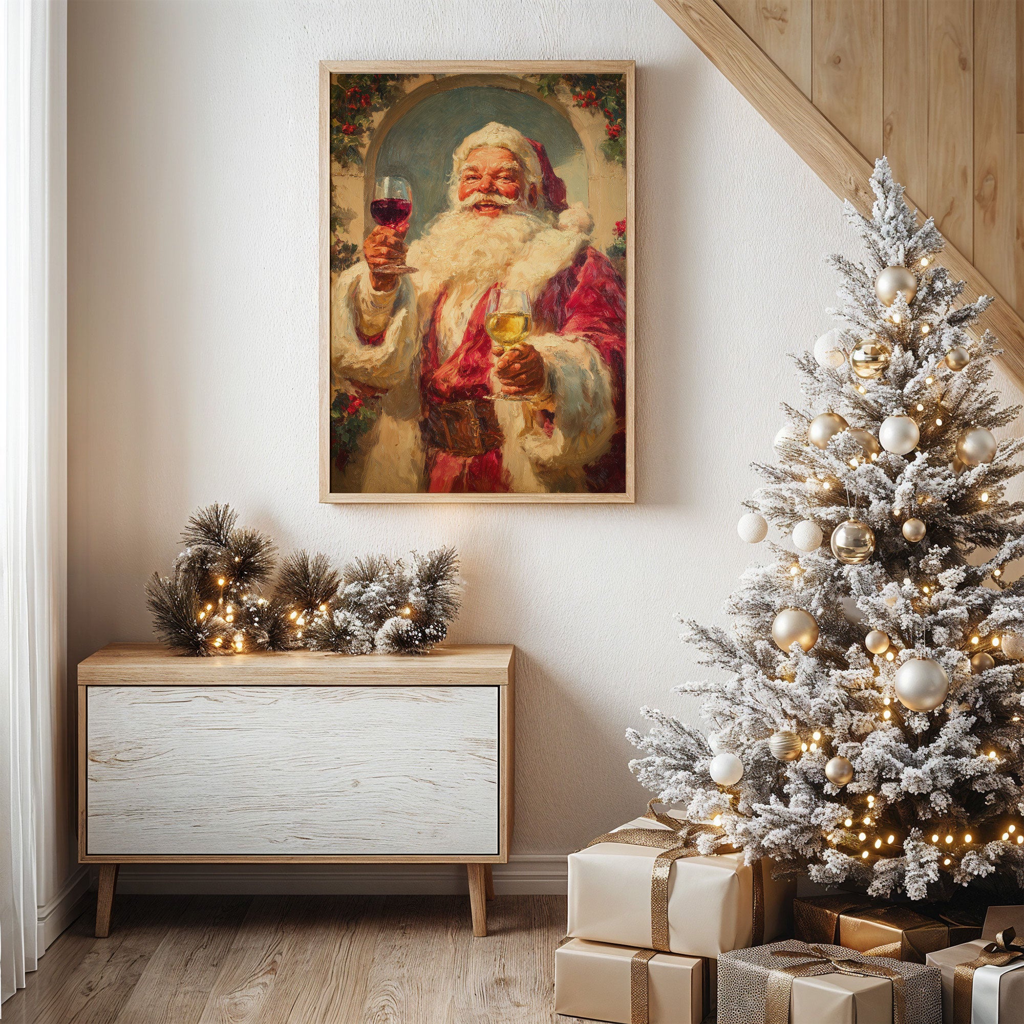 Joyful Toast On Christmas Night