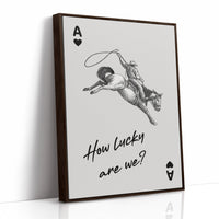 Cowboy's Gamble On Bronco Ride