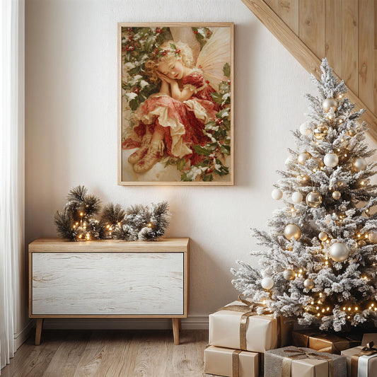 Holly Berries Crown Winter Dreams