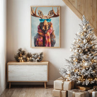 Cool Moose Brings Winter Cheer