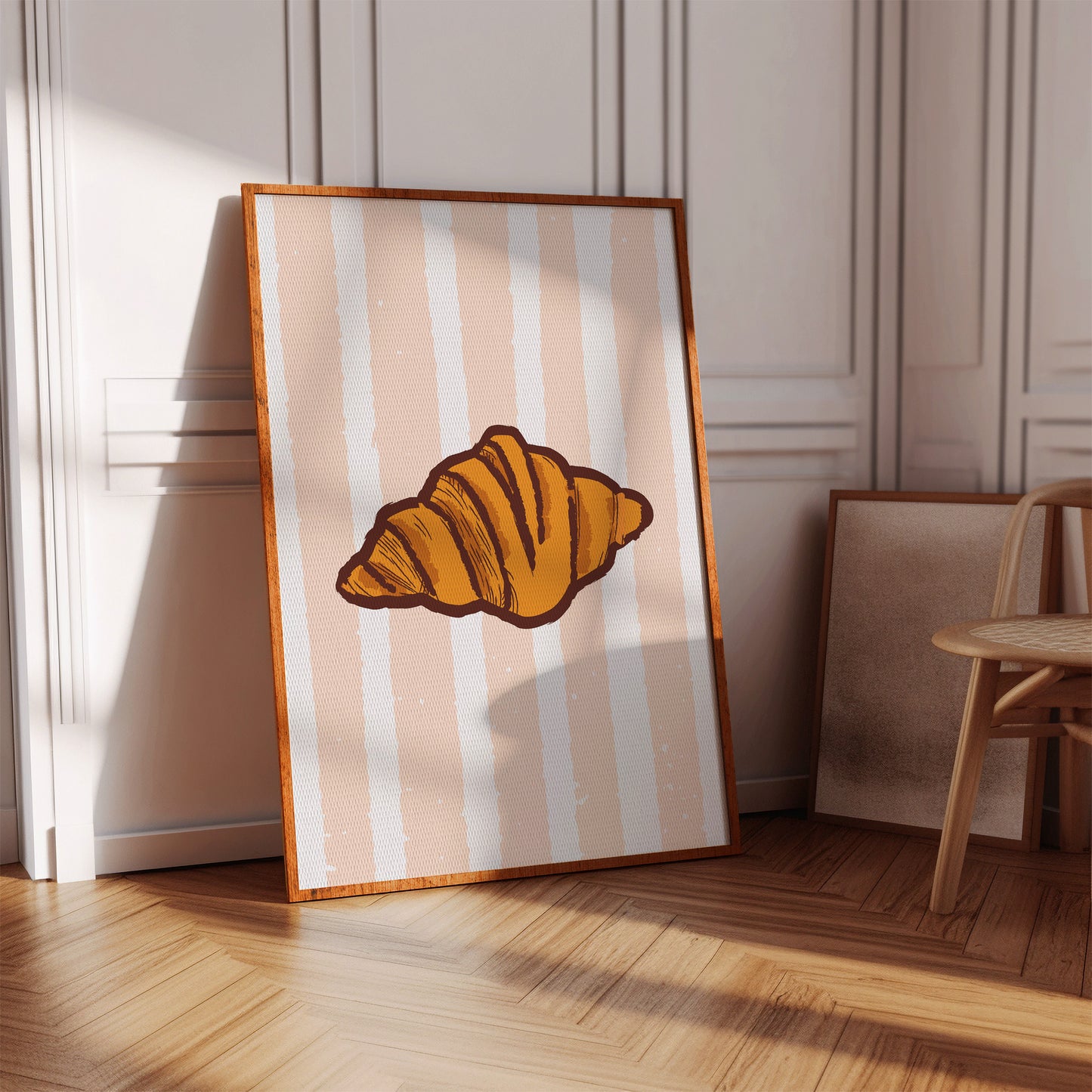 Morning Light Butters The Croissant