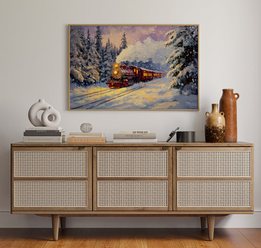 Winter Rails Carry Mountain Dreams
