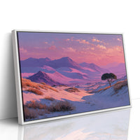 Rose Light Over the Dunes