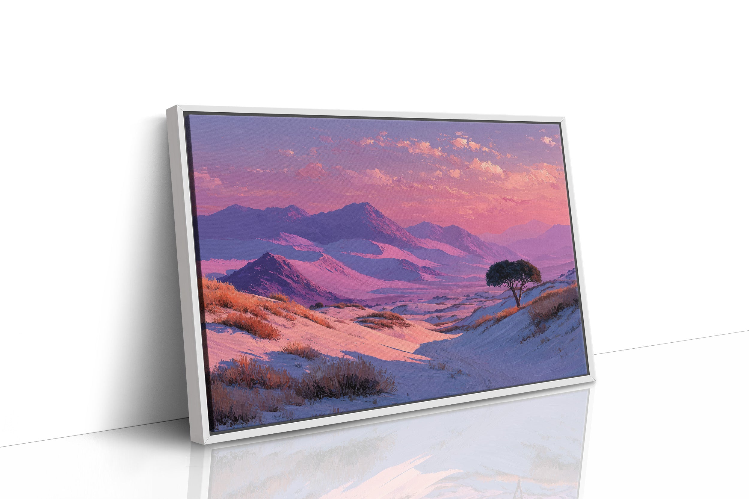 Rose Light Over the Dunes