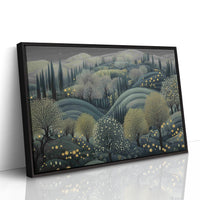 Fireflies Dance Through Tuscan Hills