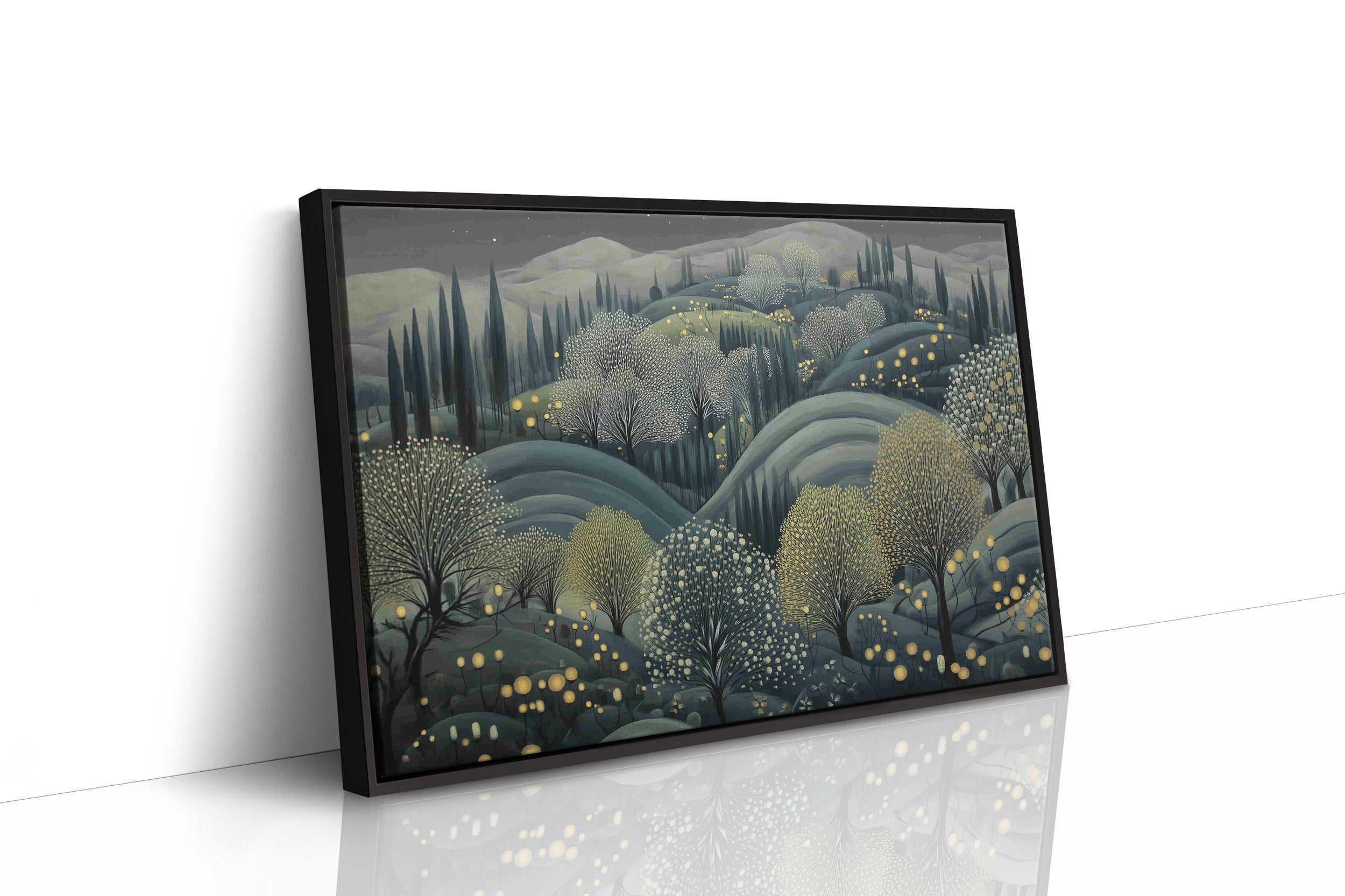 Fireflies Dance Through Tuscan Hills