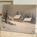 Cottages Beneath a Winter Veil
