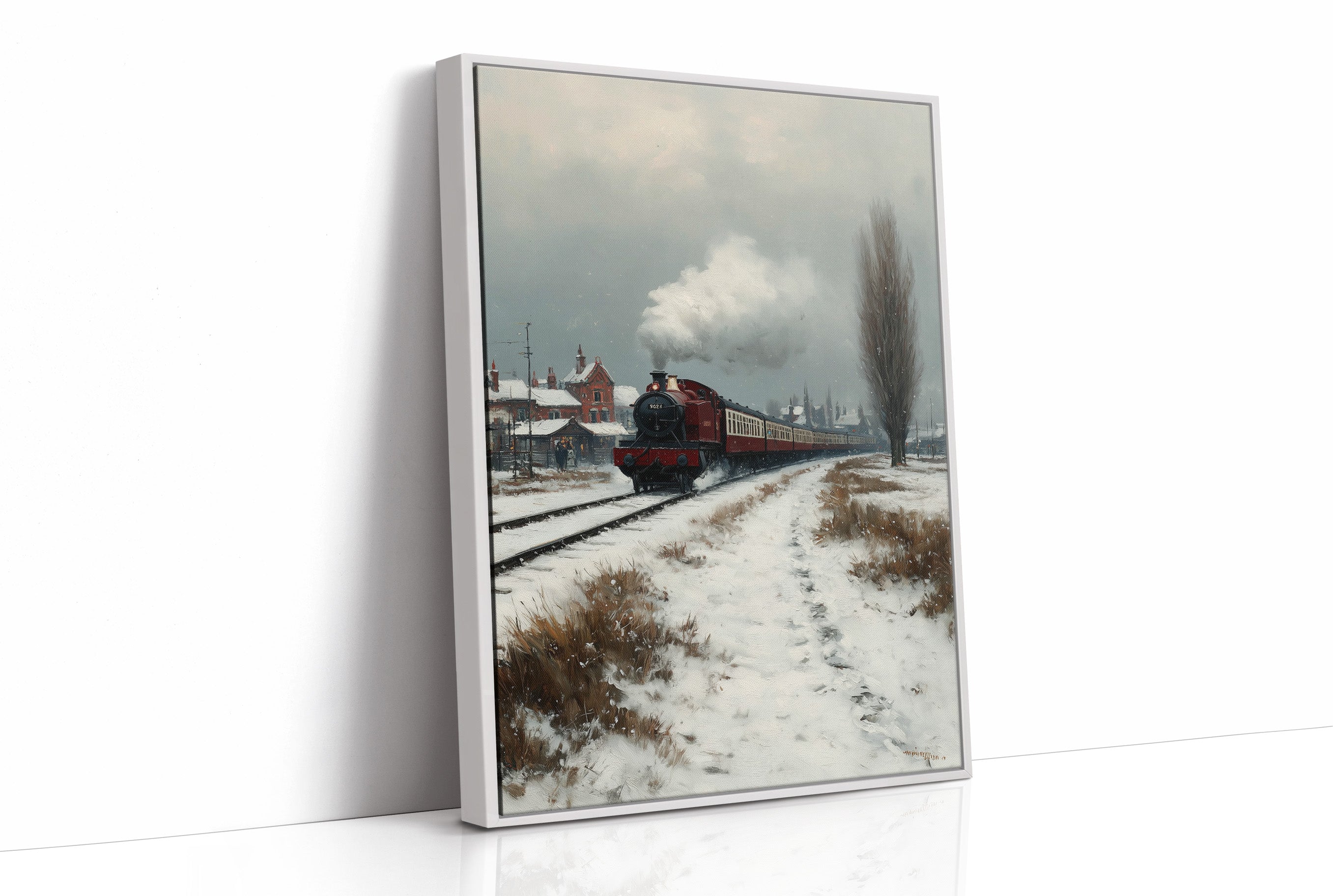 Departing the Snowy Station