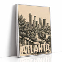 Atlanta, Tree-Lined Skyline