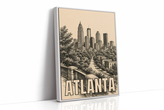 Atlanta, Tree-Lined Skyline
