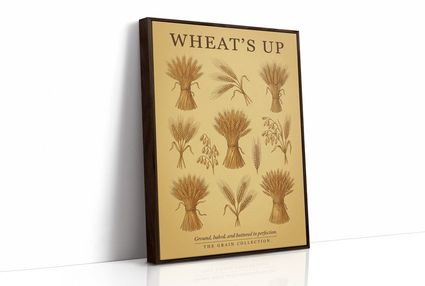 Wheat's Up: Vintage Grain Sheaf Chart