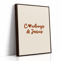 Faith Rides In Rustic Letters