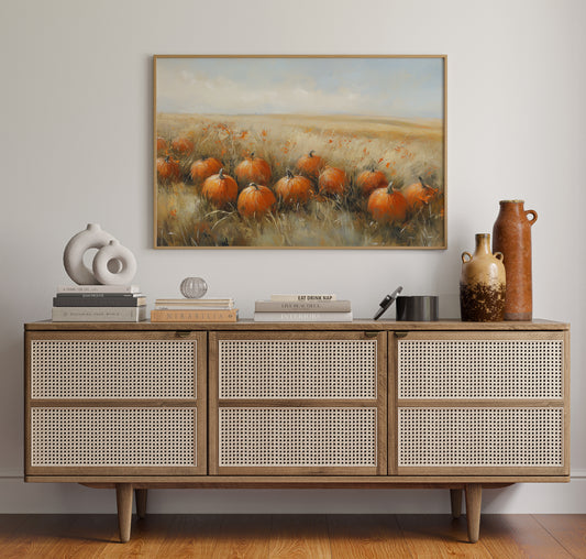Autumn's Treasures Rest In Golden Fields