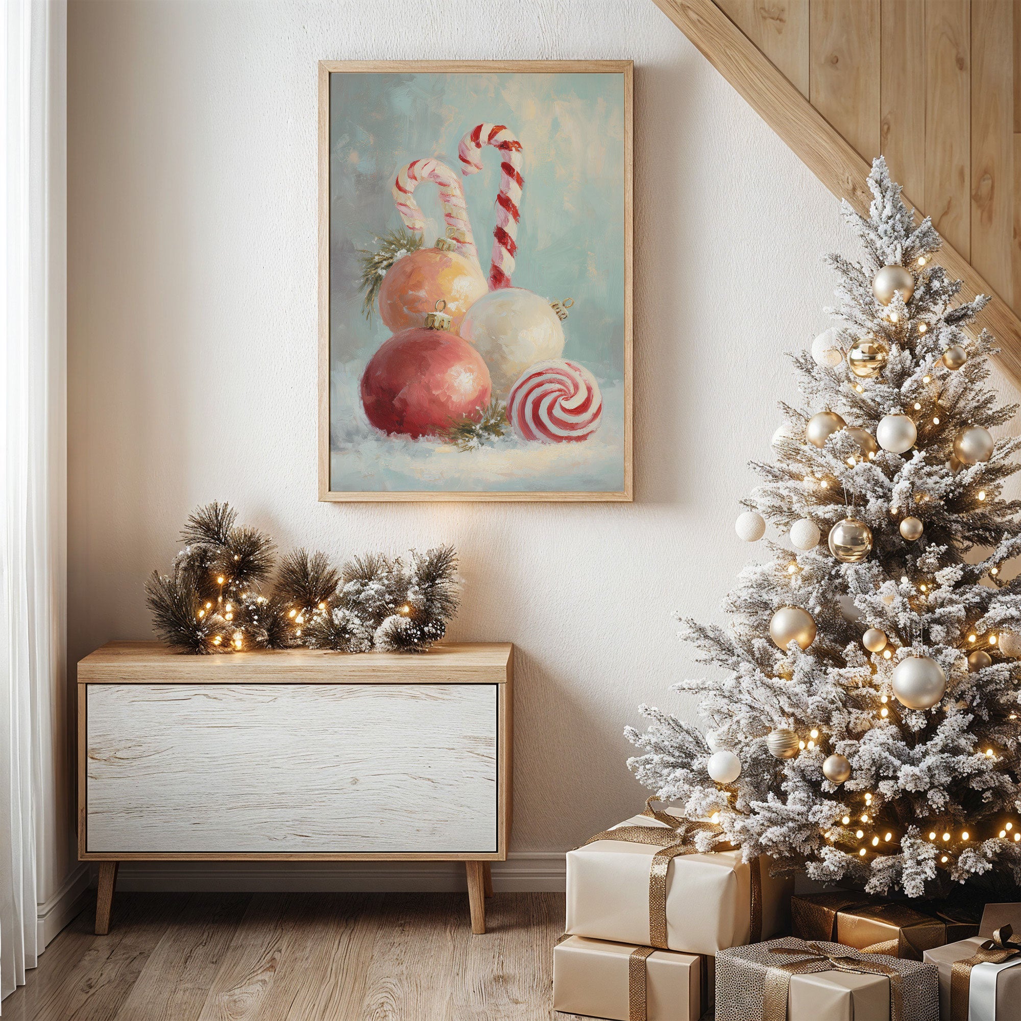 Peppermint Dreams In Morning Light