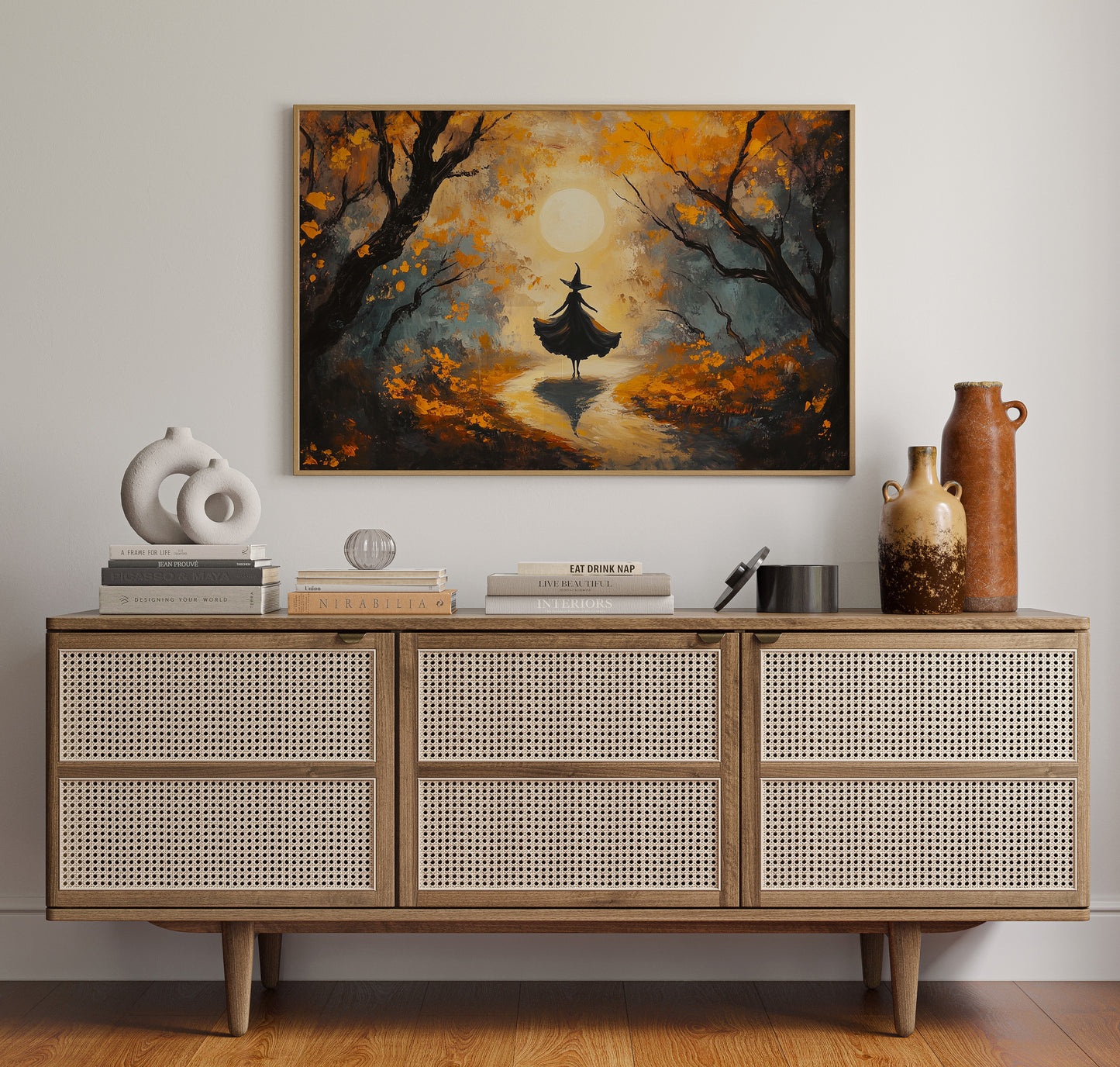 Autumn Moon Casts Magic Spells
