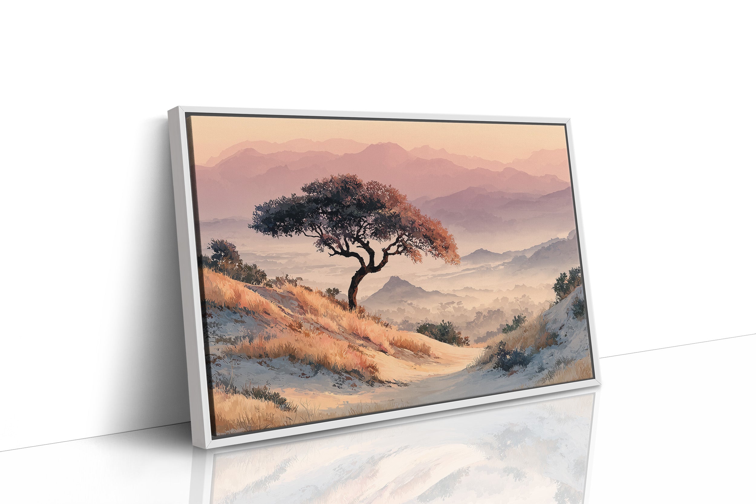 The Windswept Solitary Tree