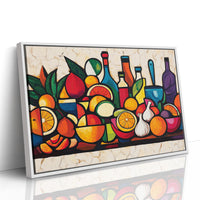 Citrus Symphony On Kitchen Counter
