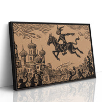 Ancient Riders Cross Storybook Skies