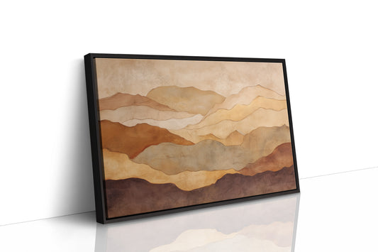 Mountains Flow Like Honey Light