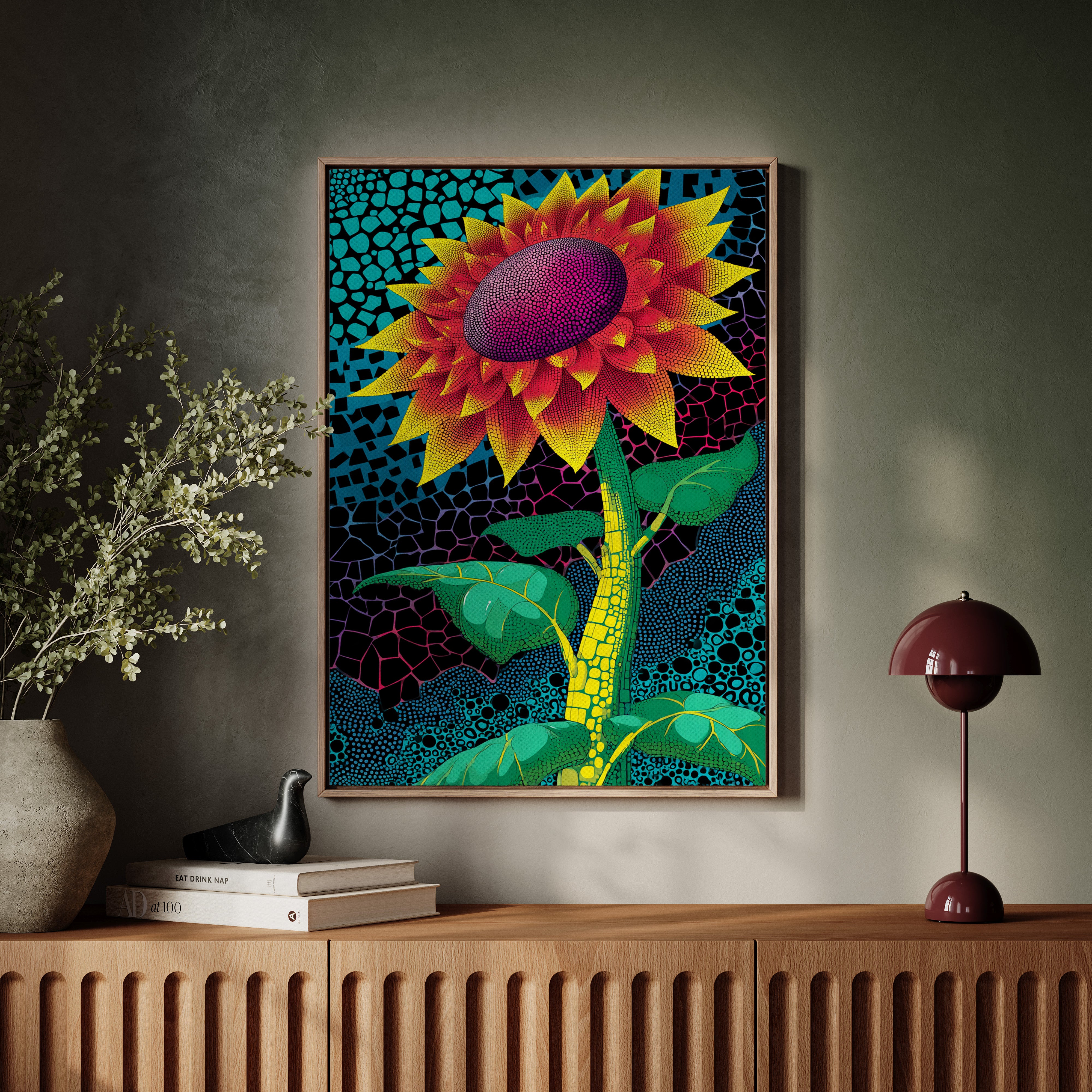 A Sunflowers Vibrant Rebellion