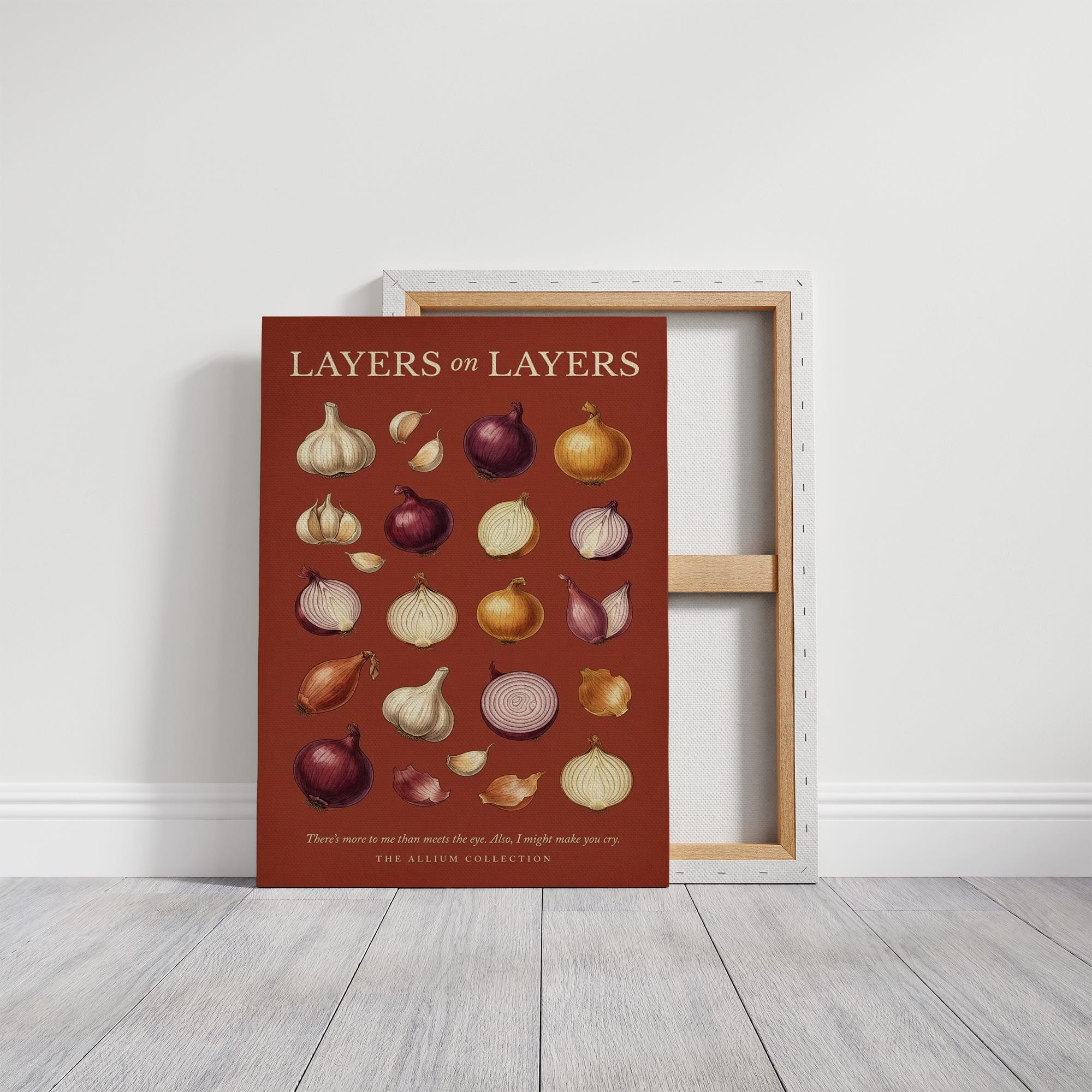 Layers on Layers: Vintage Allium Chart