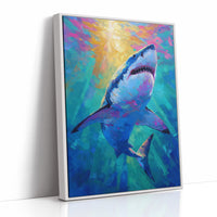 Neon Predator Rises From Depths