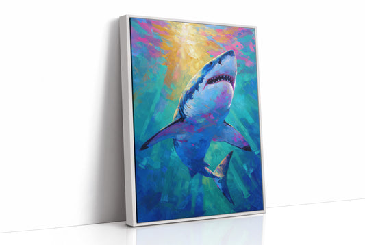 Neon Predator Rises From Depths