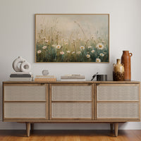 Morning Light Dances Through Daisies