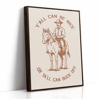 Rust-Colored Cowboy Wisdom Speaks