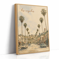 Los Angeles: Palm-Lined Retro Drive