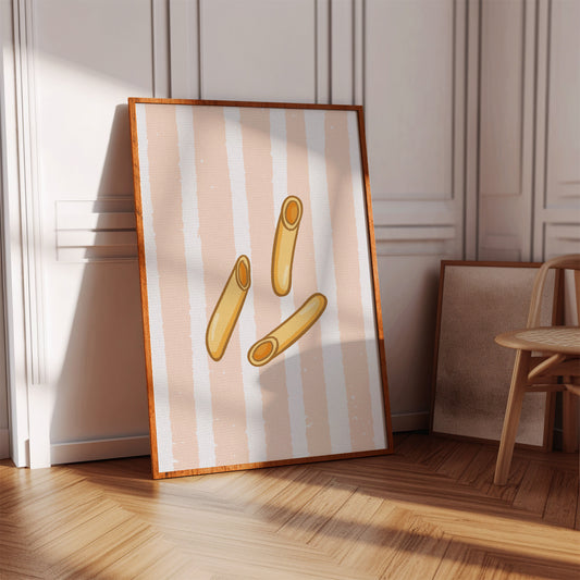 Breadsticks Dance On Blush Stripes