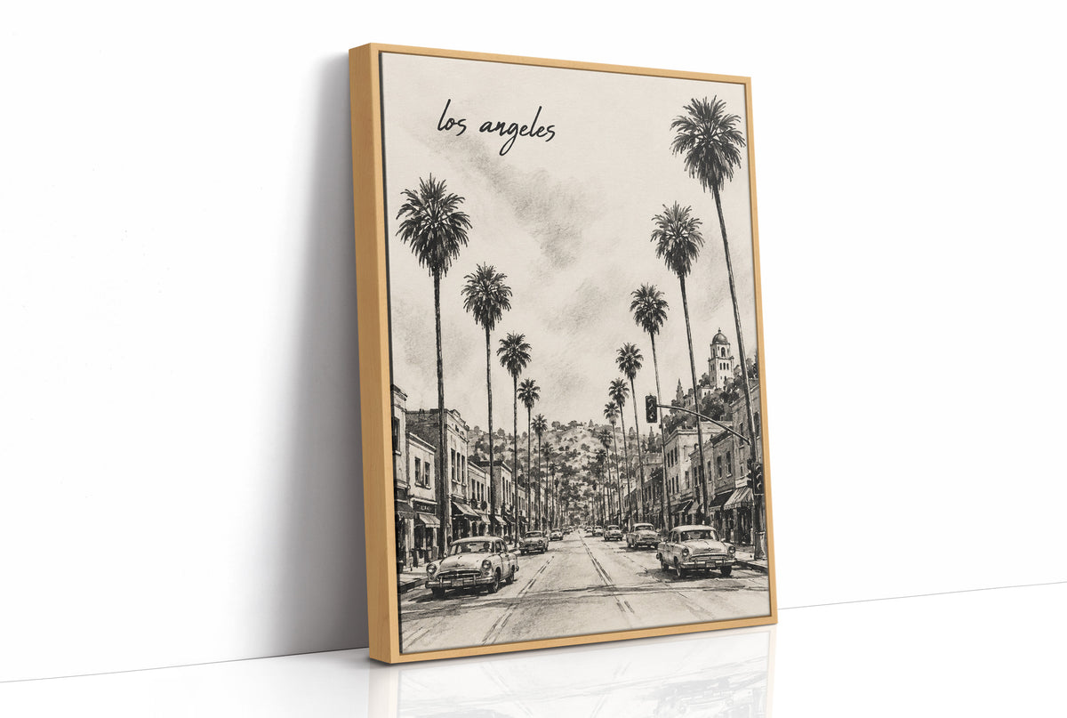 Los Angeles: Sketched in Sepia