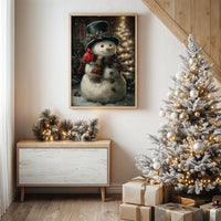 Winter Friends Share Midnight Stories