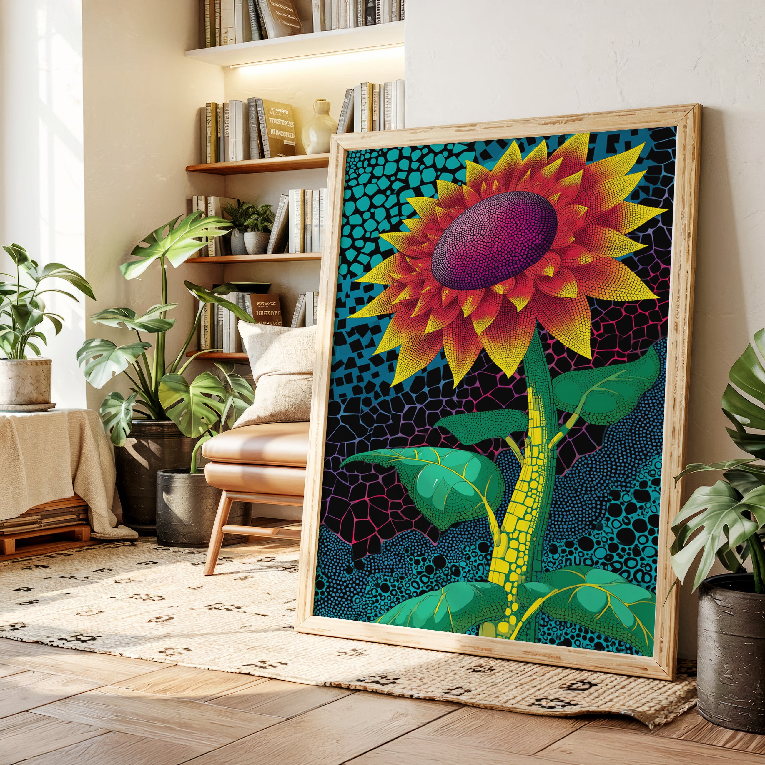 A Sunflowers Vibrant Rebellion