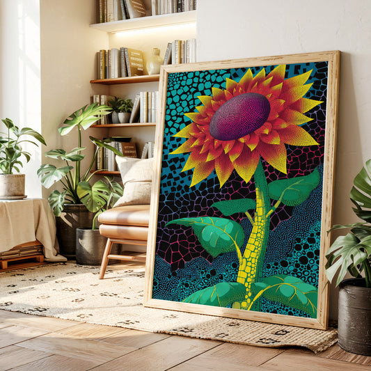 A Sunflowers Vibrant Rebellion