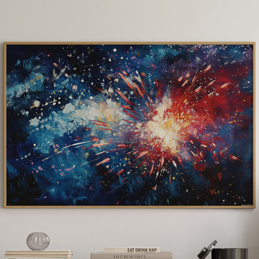 Starlight Bursts Into Crimson Glory
