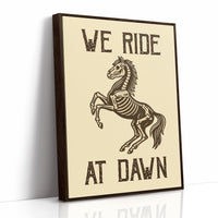 Ride at Dawn Bones Dance Under Desert Sun