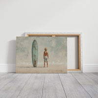 Weathered Teal Meets Endless Shore