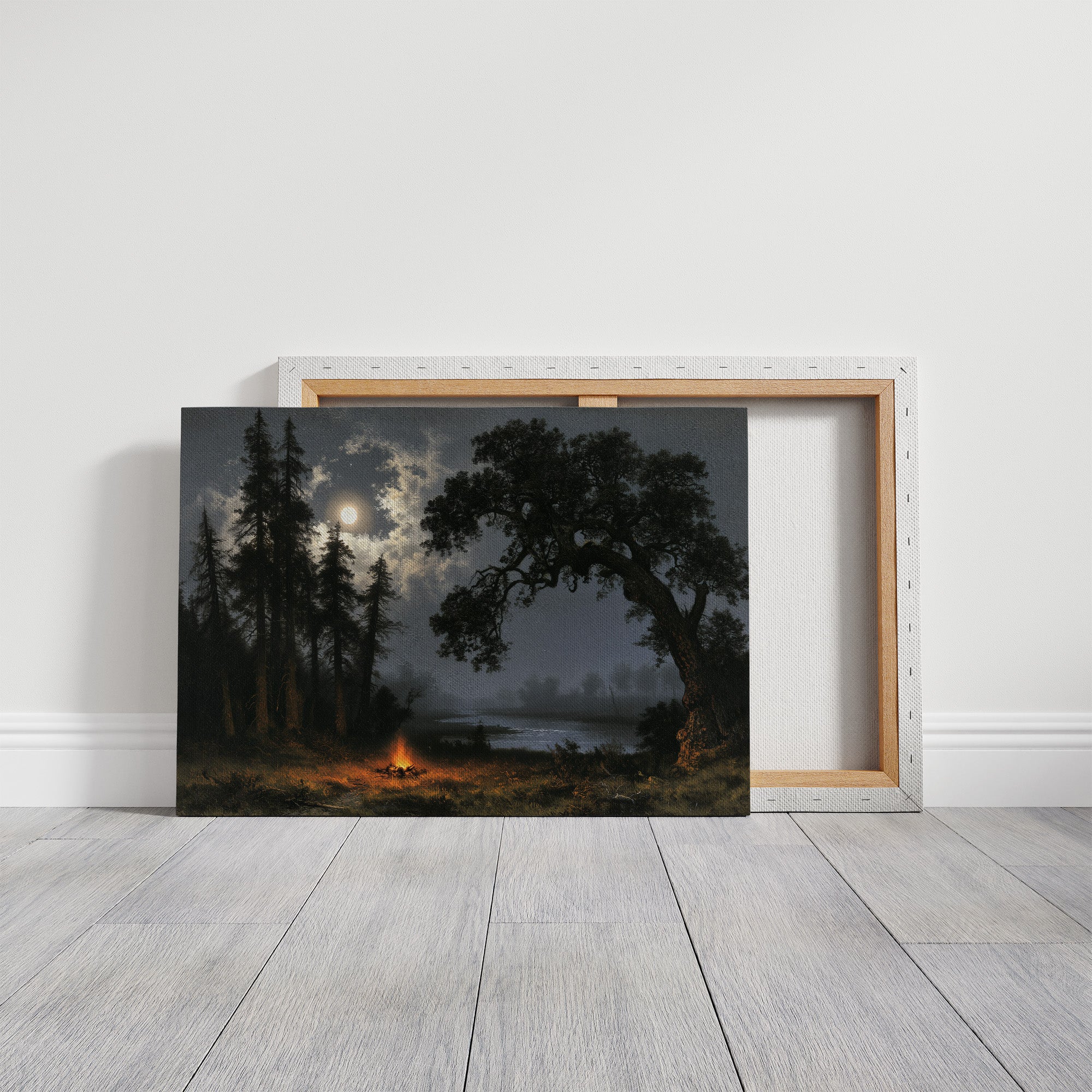 Moonrise, Fire Kept Low