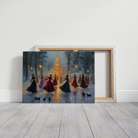 Lantern Waltz in Winter Woods