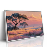 Savanna at Golden Dusk