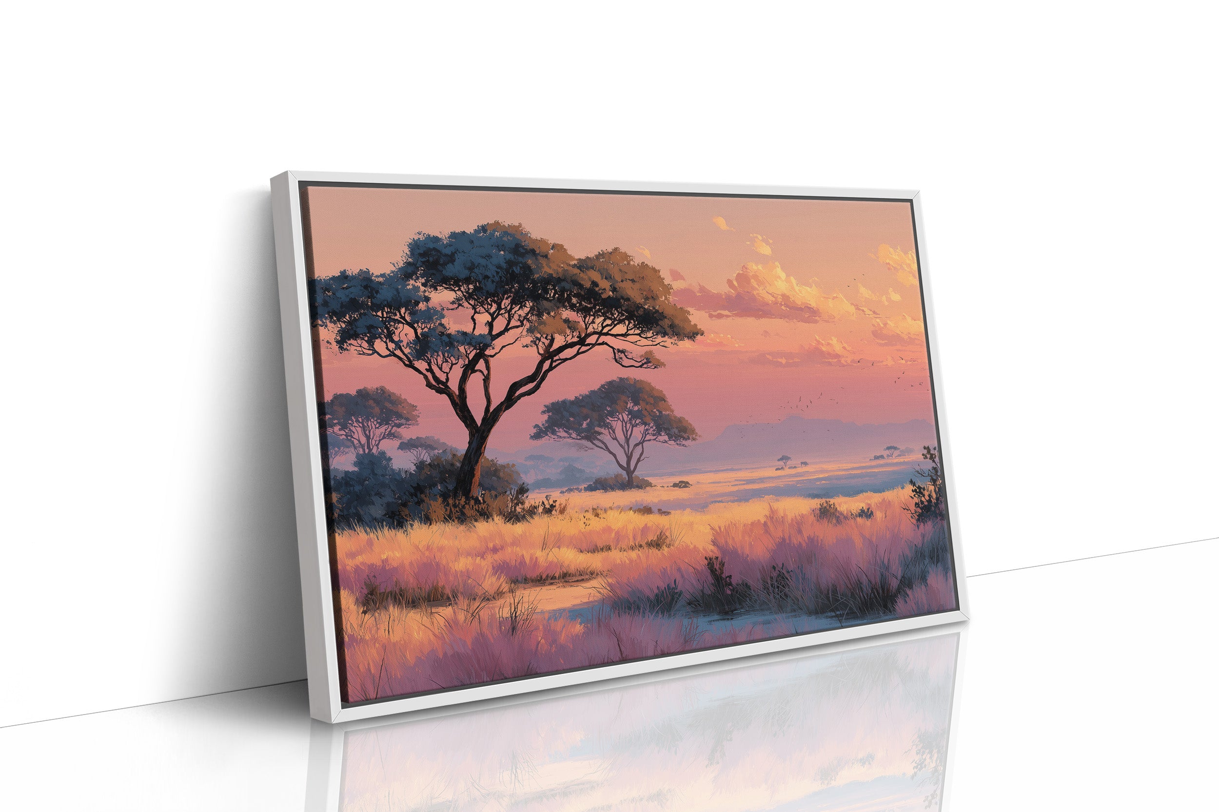 Savanna at Golden Dusk