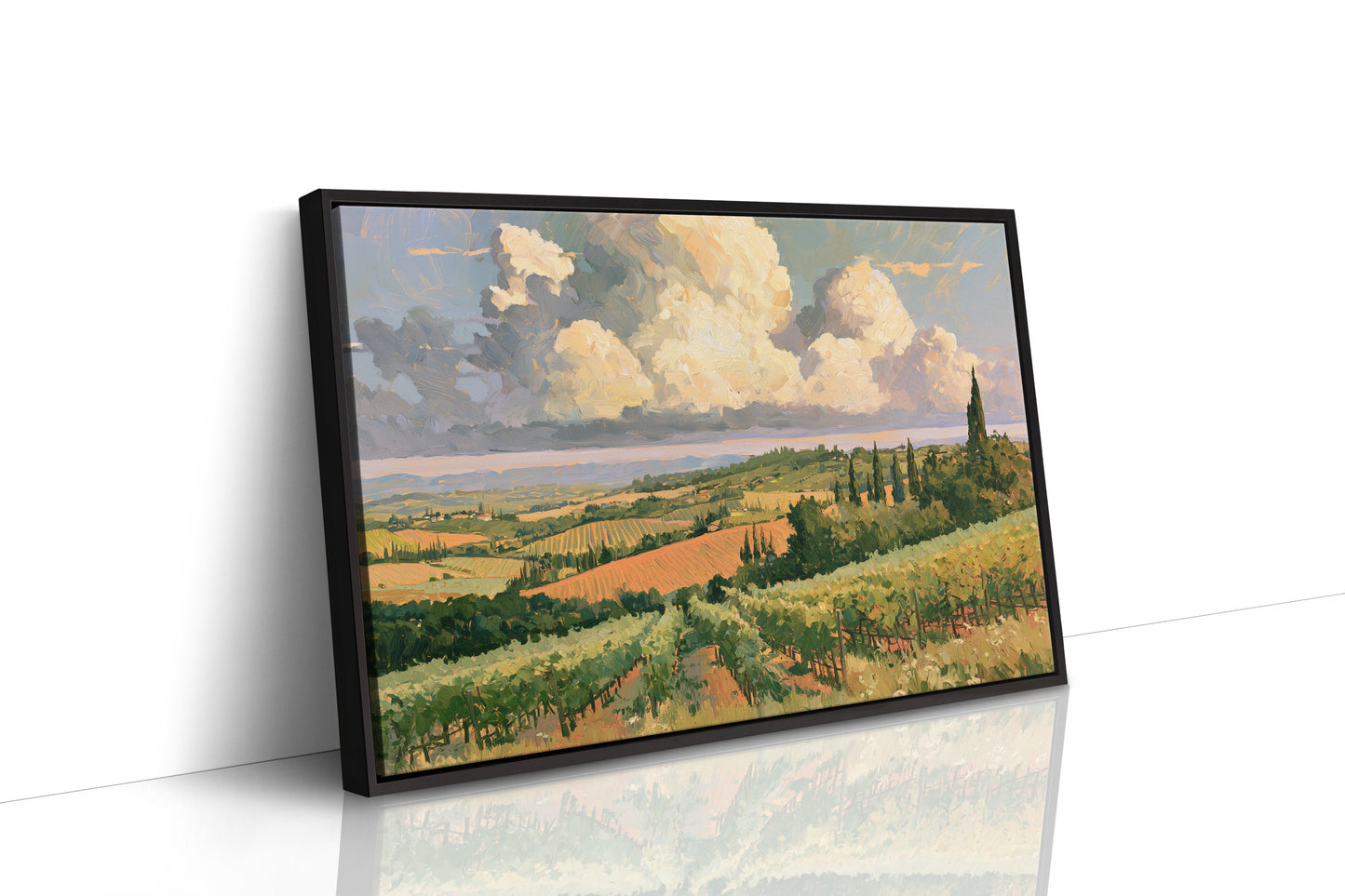 Tuscan Vineyard, Building Storm
