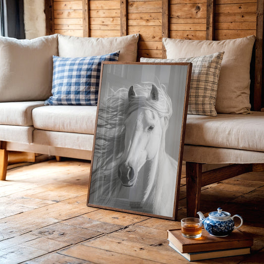 Wild Spirit Runs Through Silver Light